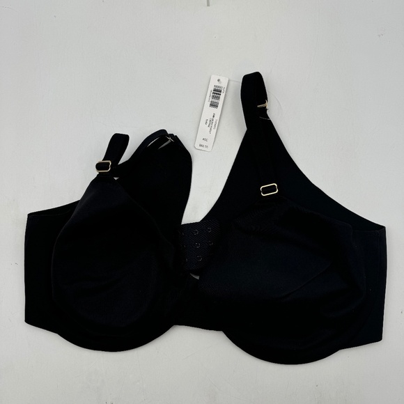 NEW Soma Unlined Perfect Coverage Bra Black 40C - Picture 1 of 4